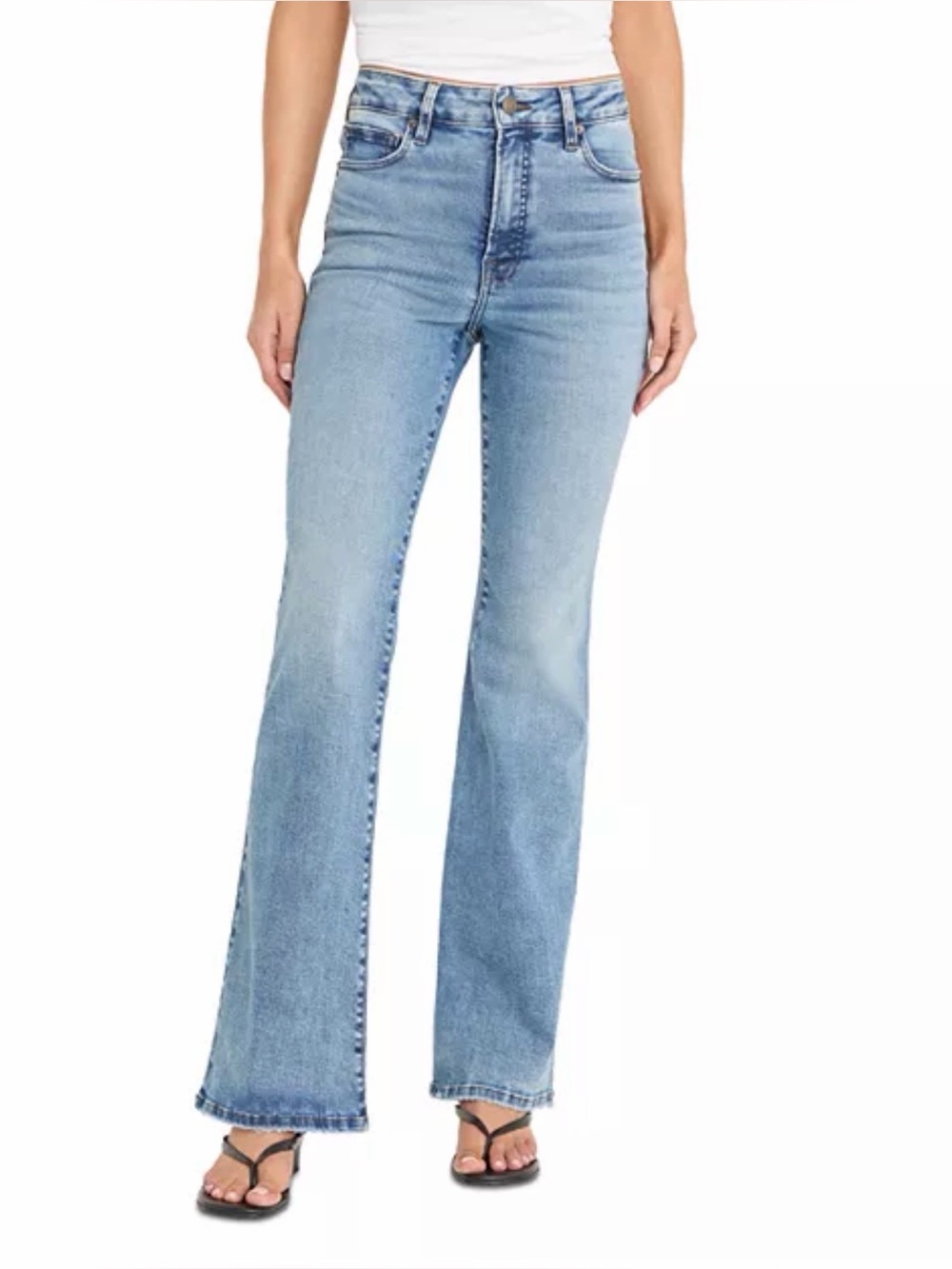Good American Classic Bootcut High Rise Jeans